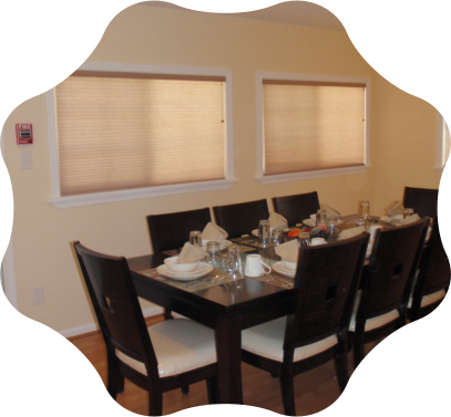 Dining room at Newhaven, Inc.